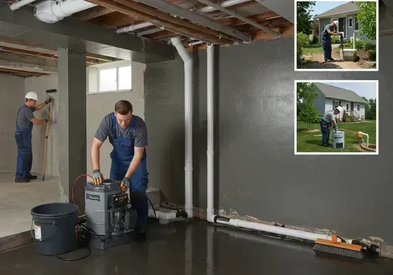 Basement Waterproofing and Flood Prevention process in Saint Ann, MO